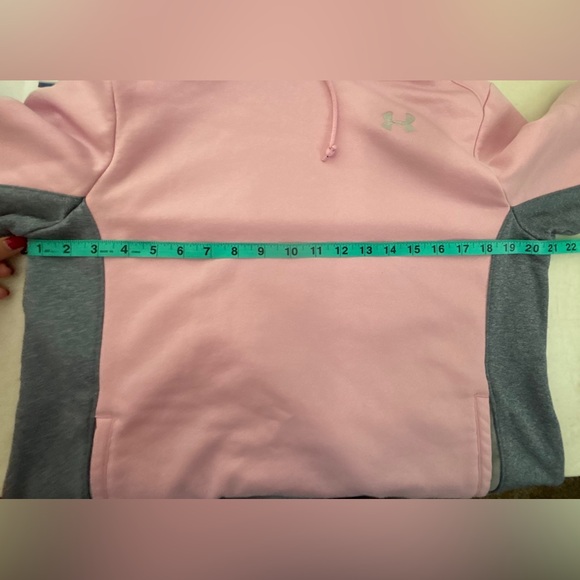 Under Armour Light Pink and Gray Pullover - Picture 5 of 5